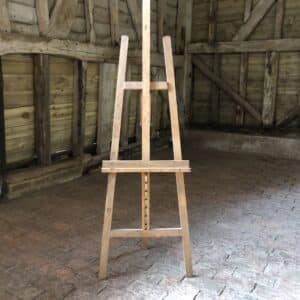 Wooden easels