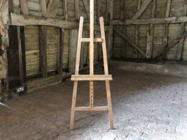 Wooden easels