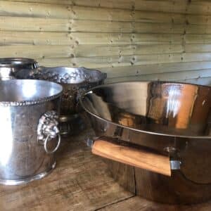 Various ice buckets