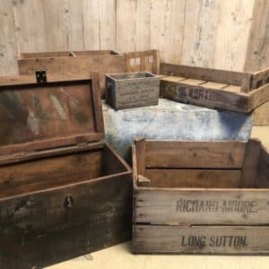 Wooden boxes