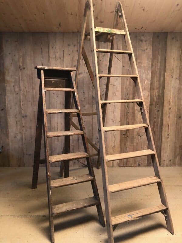 Wooden ladders