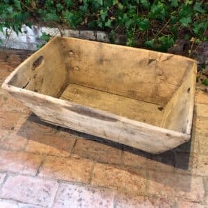 Antique wooden pine Trug